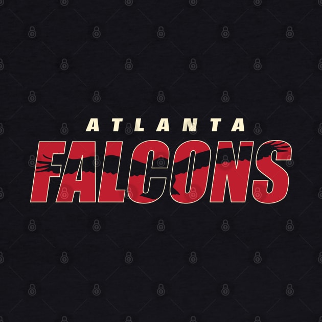 Atlanta Falcons 2 by Buck Tee Originals by Buck Tee